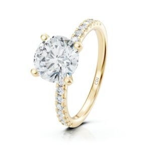 טבעת Royal Solitaire Side-Stones
