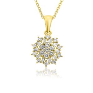 שרשרתDiamond Sunburst