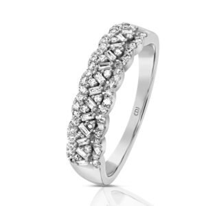 טבעת Diamond Braid