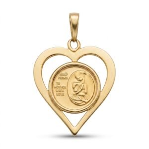 תליון Mom's Golden Medal