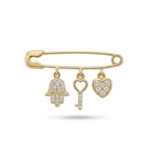 תליון Triple Luck Pin