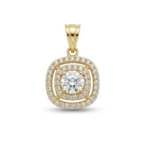 תליון Cushion Sparkle Pendant