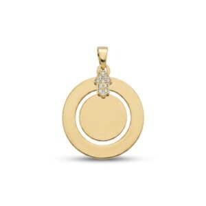 תליון Eternal Hamsa Circle