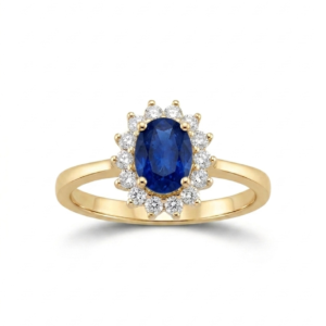 טבעת ספיר דיינה | Diyana Sapphire Ring